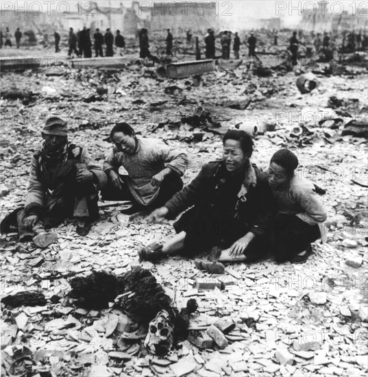 Chine, guerre Sino-japonaise, massacre des populations civiles