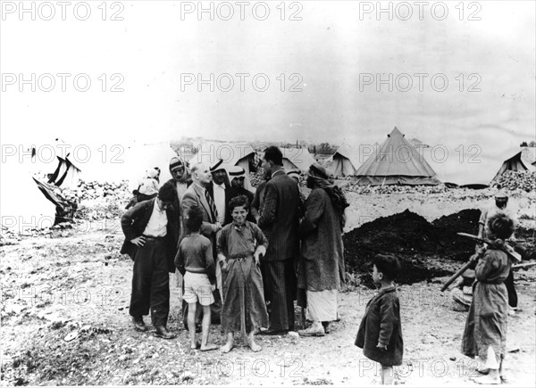 Transjordanie, "South shore camp", 1948