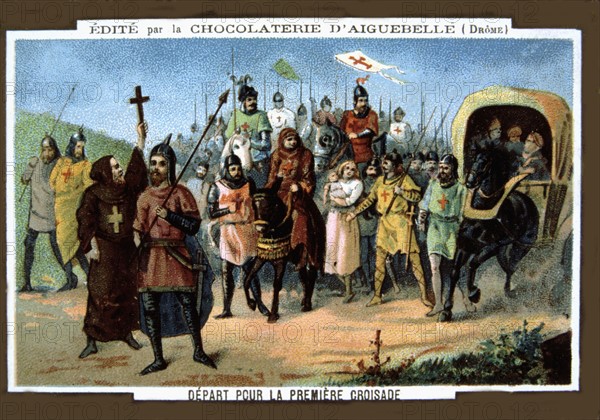 Advertisement, The Croisades : Leaving on the First Crusade