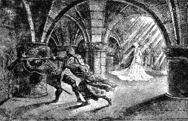 Gustave Doré, Drawing for a tale of chivalry