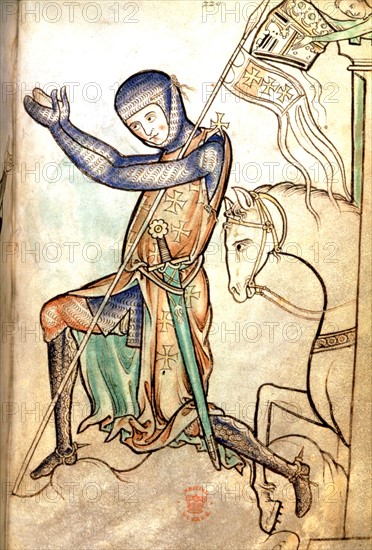 Westminster Psalter: Knight