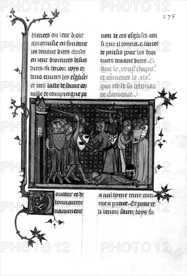 Vie et miracles de Saint Louis  par Guillaume de Saint-Pathus, Croisades