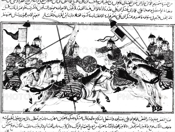 Combat entre Mahmud ibn Sabuktagin et Abu Ali ibn Saymjur