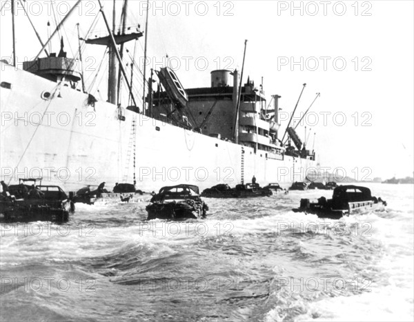 Le débarquement en Normandie en 1944