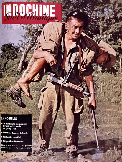 Cover of the magazine "Indochine"