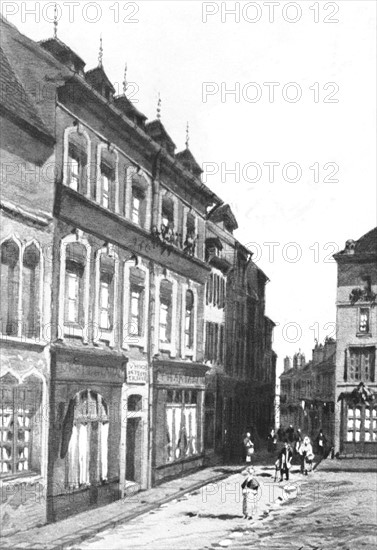 The house where Victor Hugo was born, in Besançon