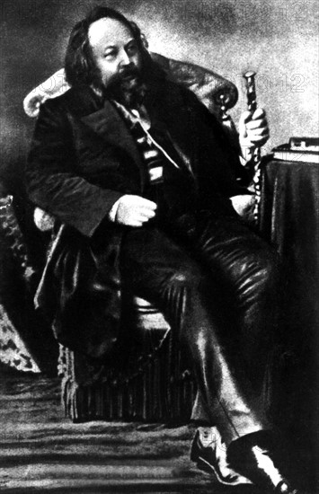 Michael Bakunin (1814-1876), Russian  revolutionary and anarchist