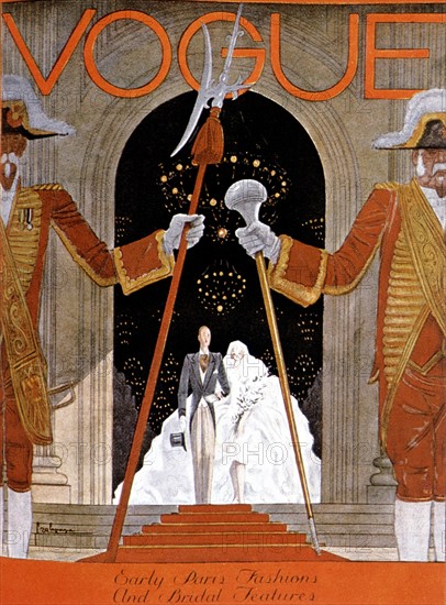 Cover of "Vogue": "Wedding March"