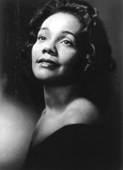 Coretta Scott King, femme du pasteur Martin Luther King