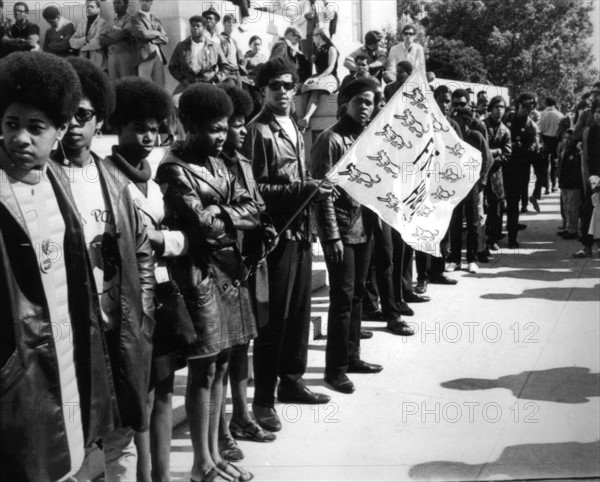 Black Panthers demonstration