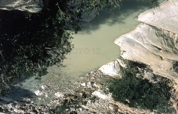 Algérie, les Aurès, gorges de Tighanimine