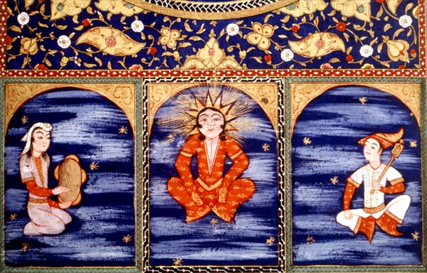 Treaty of astrology and divination. Scorpio (detail)