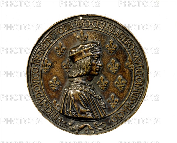 Médaille de bronze, Louis XII (1462-1515)