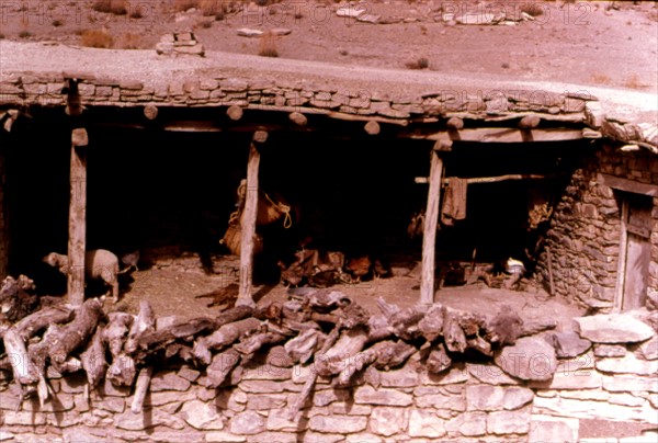 Maison Bouchemal, départ de l'Insurrection dans les Aurès le 1er novembre 1954, (Guerre d'Algérie)