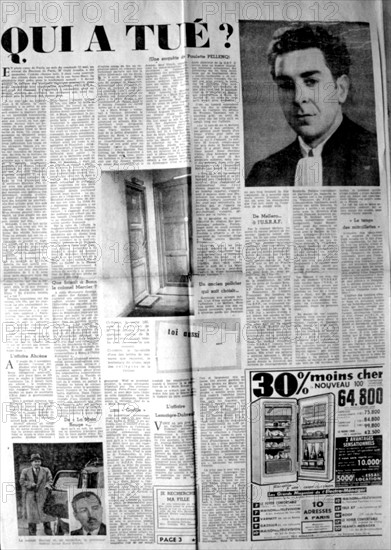 War in Algeria, Front page of the newspaper "Evidence and documents on the War in Algeria"