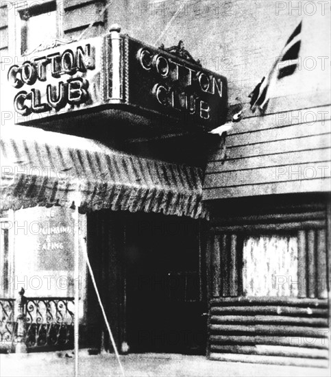 Entrance of the Cotton Club