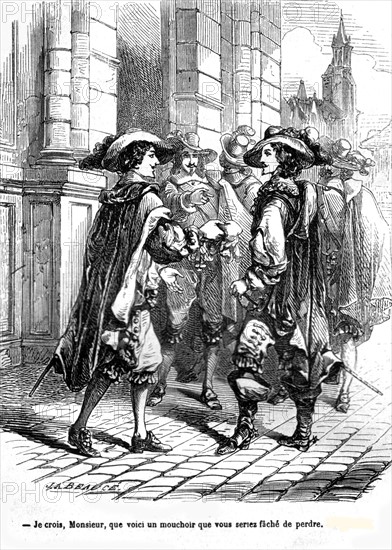 The Three Musketeers, illustration