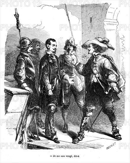 Les trois mousquetaires, Felton après l'assassinat du duc de Buckingham