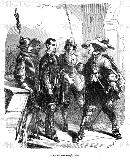 The Three Musketeers, Illustration