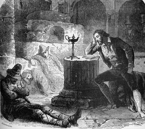 The Count of Monte Cristo. Illustration