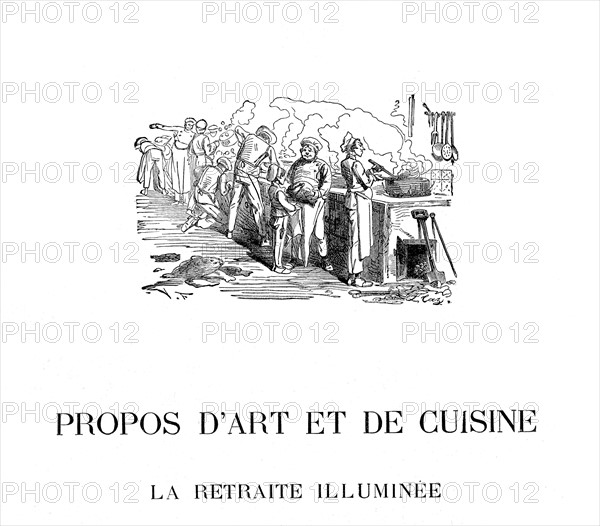 Propos d'art et de cuisine : "La retraite illuminée"