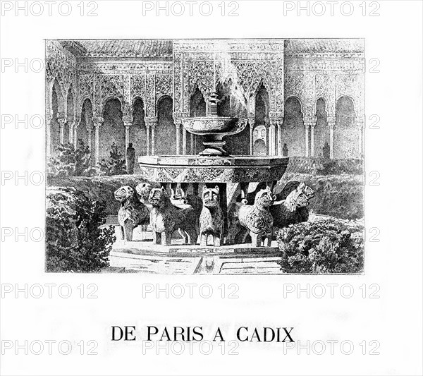 De Paris à Cadix, Frontispiece