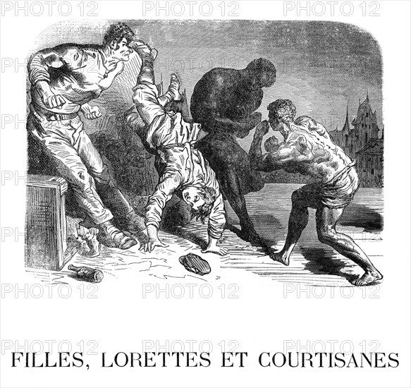 Dumas, "Filles, Lorettes et courtisanes"