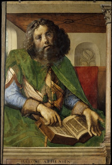 Berruguete, Portrait de Platon