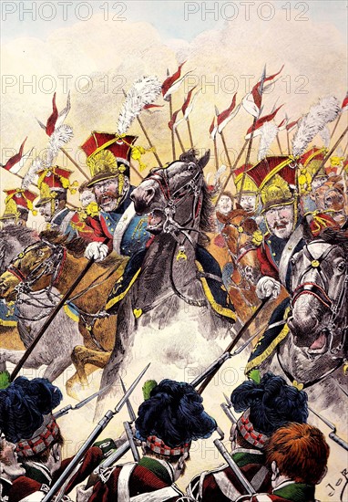 The Battle of Waterloo, 1815