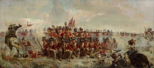 Thompson, The 28th Regiment at Quatre Bras