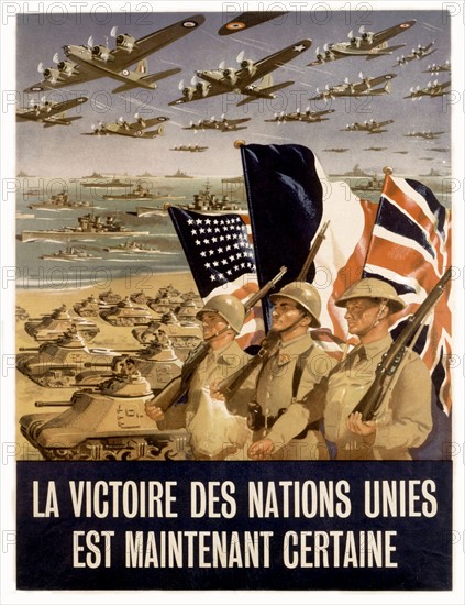 Affiche de propagande alliée