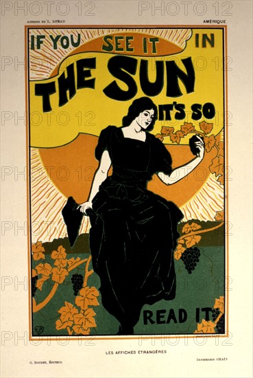 Advertising poster by Louis Rhead