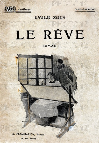 Couverture de l'ouvrage d'Emile Zola : "Le rêve"