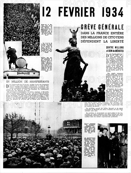 Historique des journées de février 1934