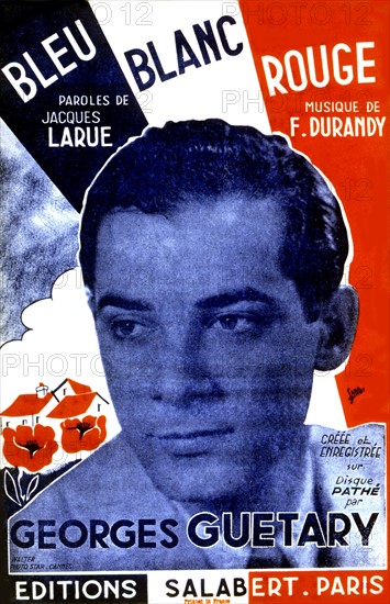 Libération de la France. Chanson : "Bleu, blanc, rouge"