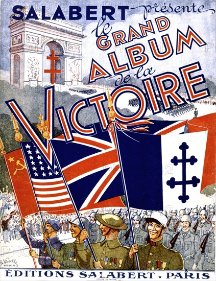 Libération de la France. Le défilé de la victoire à Paris