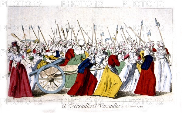 March of insurgent women in Versailles