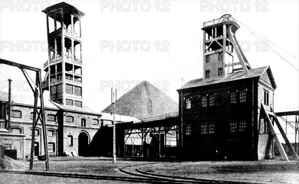 The Saint-Mark pit (Compagnie des mines d'Anzin)