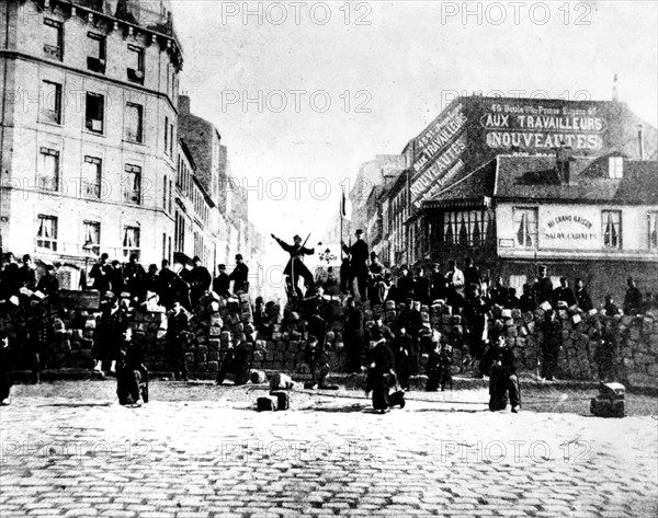 Paris. Semaine sanglante du 21 au 28 mai 1871.