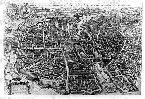 Map of Paris