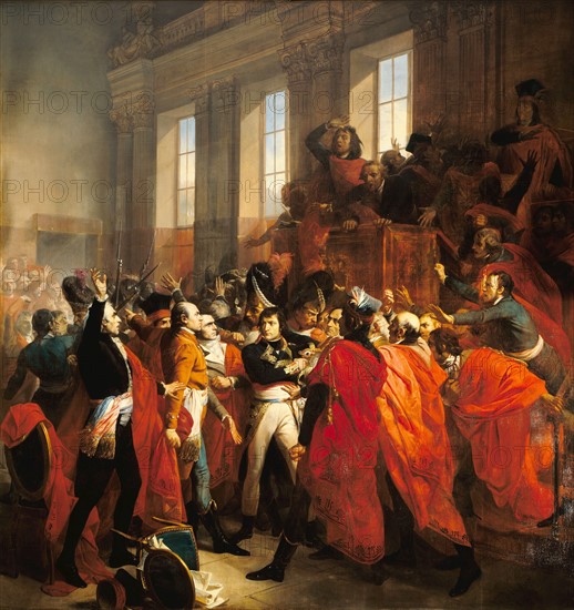 Bouchot, Bonaparte at the Council of Five Hundred in Saint-Cloud