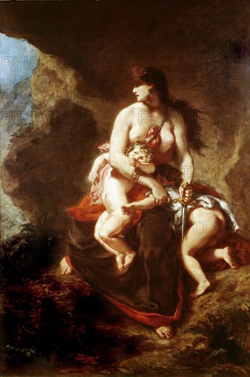 Delacroix, Médée ou Médée furieuse