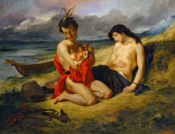 Delacroix, Les Natchez