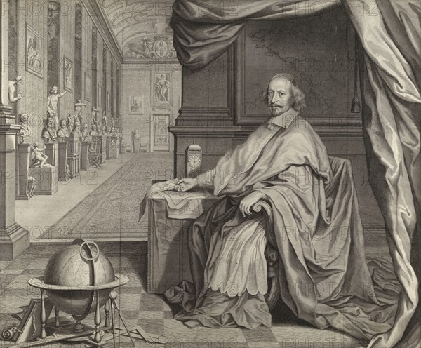 Nanteuil, Portrait of Cardinal Mazarin in his Palace