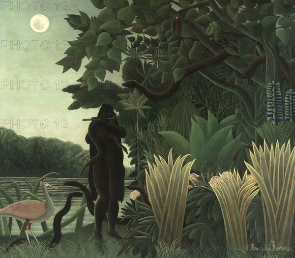 Douanier Rousseau, La charmeuse de serpents