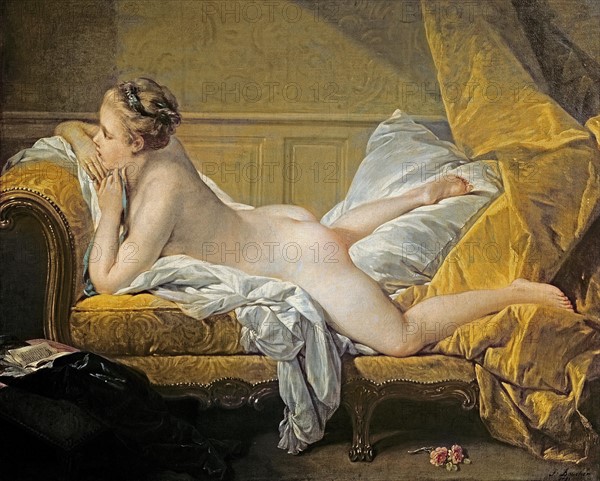 Boucher, Resting Girl