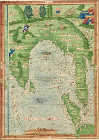 Cosmographie universelle : mer de l'Inde Orientale