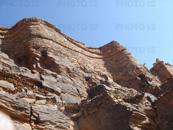 Fortified communal granary in South Morocco. These buildings are known as agadirs.