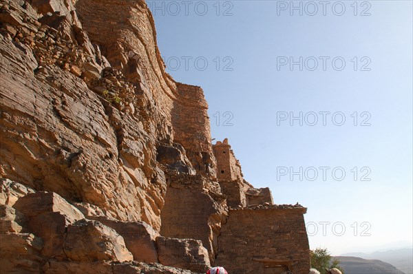 Fortified communal granary in South Morocco. These buildings are known as agadirs.