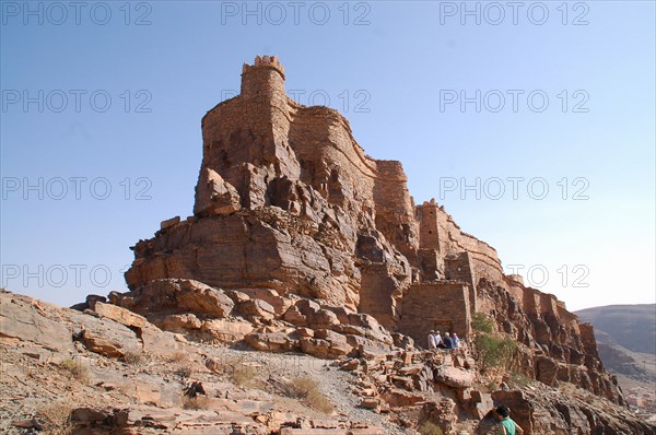 Fortified communal granary in South Morocco. These buildings are known as agadirs.